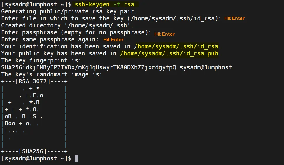 如何在Linux下使用密钥设置SSH无密码登录